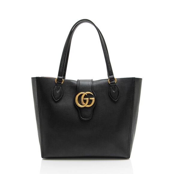 Gucci Leather Dahlia Small Tote - Picture 1 of 16